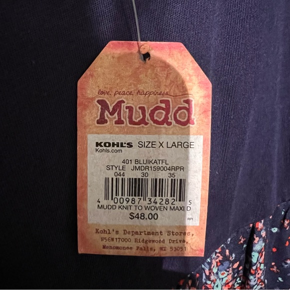 Mudd Cross Back Maxi Dress - Picture 6 of 6
